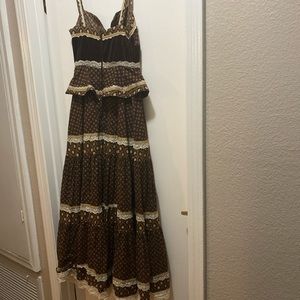 Gunne sax vintage 70s dress